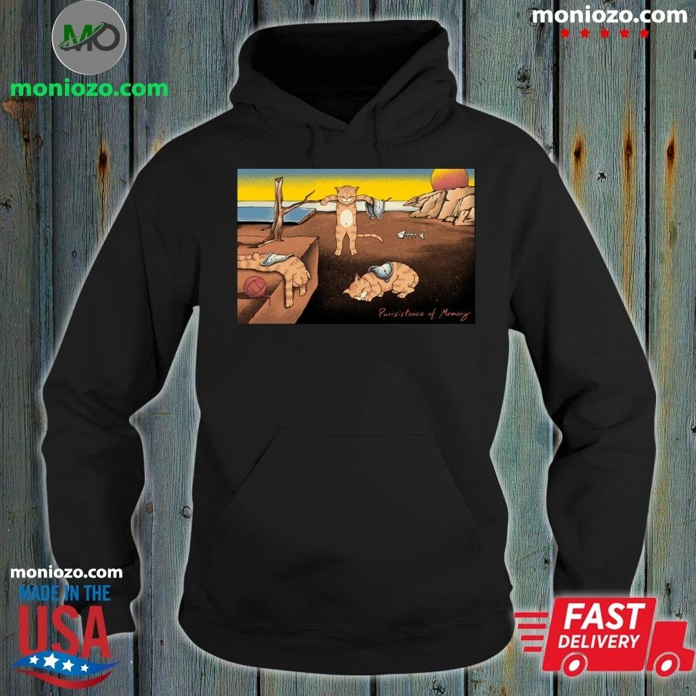 Original The Purrsistence of Memory Shirt Unisex