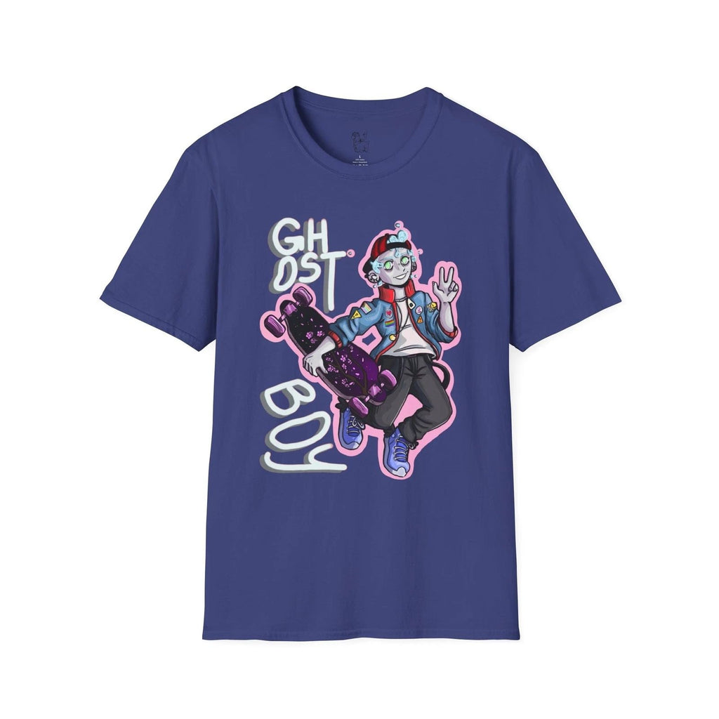 Ghost Boy Graphic , Skateboard Tee, Unisex Shirt, Trendy Streetwear, Unisex