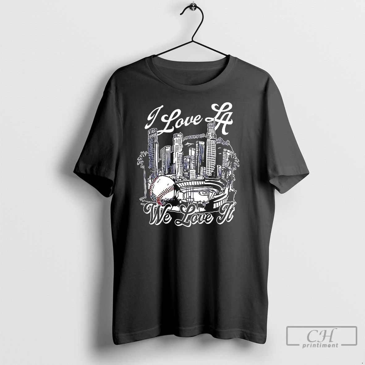 Classic I Love Los Angeles Dodgers We Love It Unisex