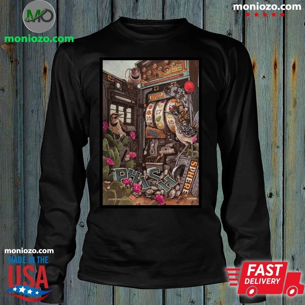 Phish Sphere in Las Vegas April 16-17-18 2026 Poster Shirt Unisex