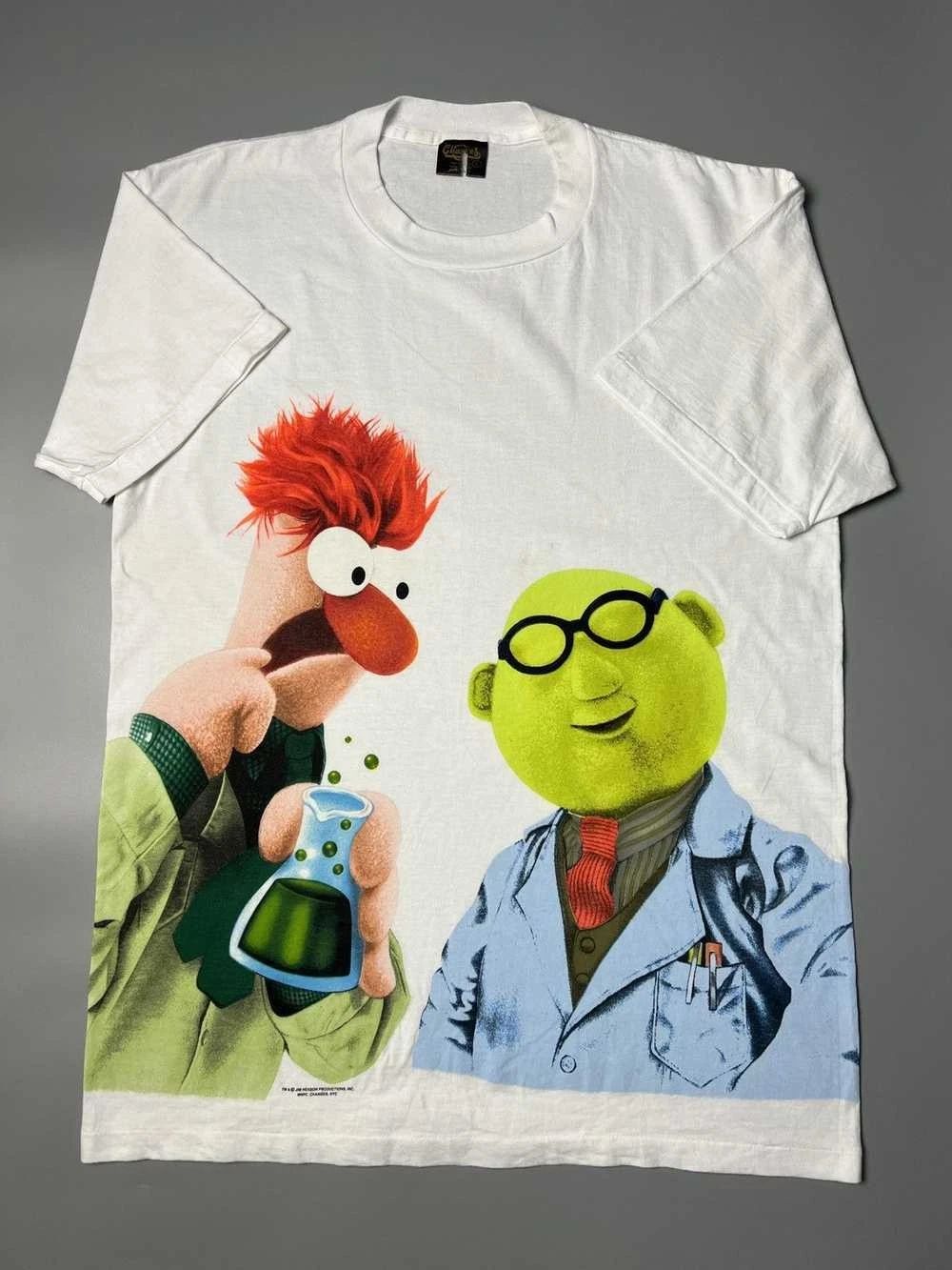Vintage 90s The muppet beaker and dr bunsen honeydew kermit tee Reprint Unisex