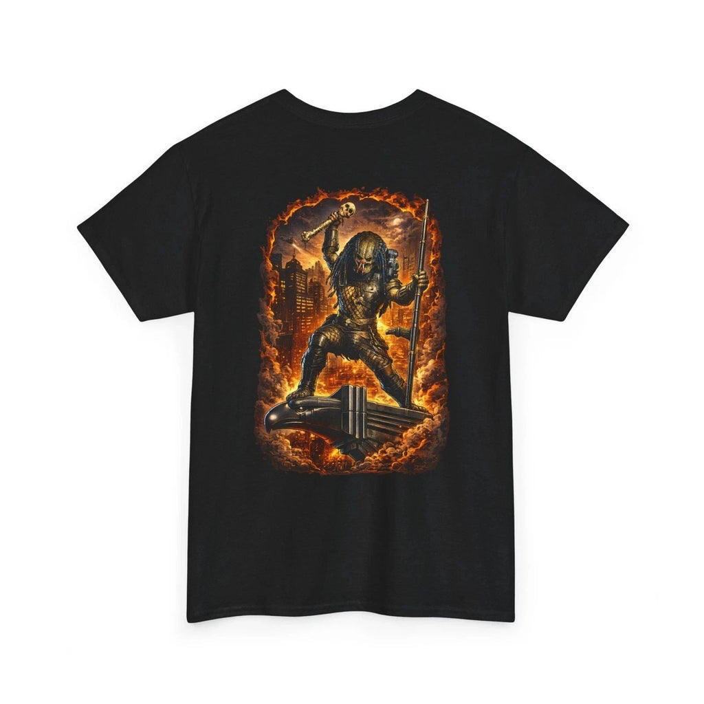 Predator 2 city hunter Backprint | Fantasy Graphic | HOT ITEMS Unisex