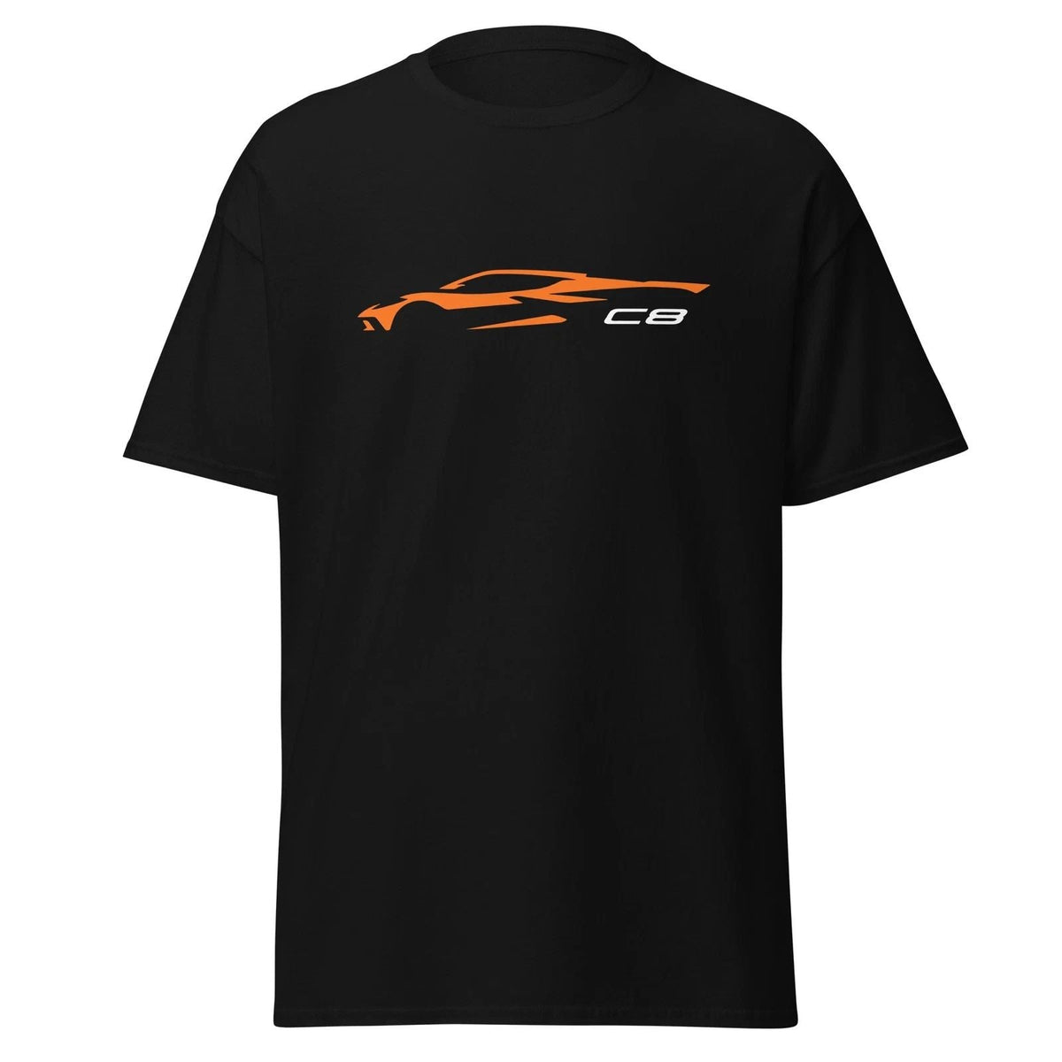 Premium For Chevrolet Corvette C8 2023 Orange Car Enthusiast Gift Unisex