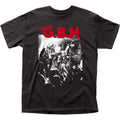 GBH Live Photo Mens T Shirt Music Classic Concert Charged Rock Band Tee Black Unisex