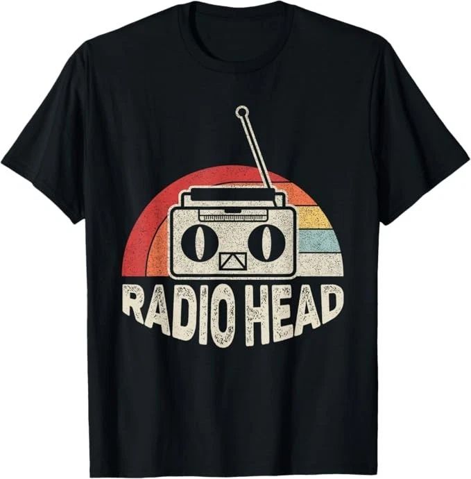 Vintage Retro Radio Head Unisex