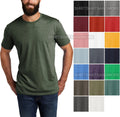 Mens Tri-Blend Super Soft Tee Size XS-4XL Sustainable Blended NEW! Unisex