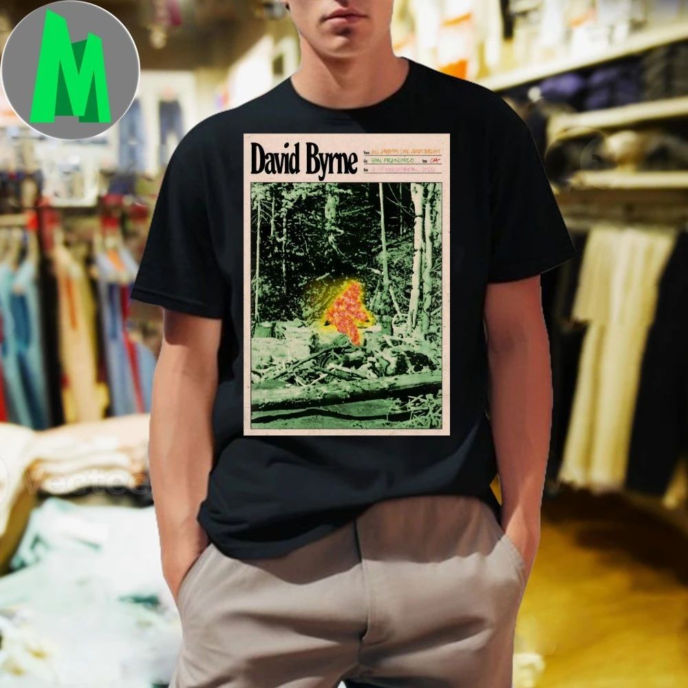 David Byrne Bill Graham Civic Auditorium In San Francisco CA Nov 16-18 2025 Poster Shirt Unisex