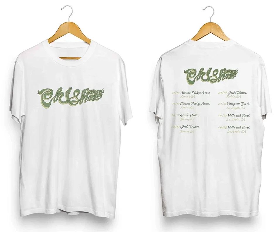 Phish Spring 2023 Tour – Heavyweight Jam Band Concert Tee for Men Unisex