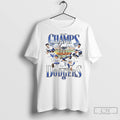 Classic Back To Back 2025 Champs Los Angeles Dodgers Unisex