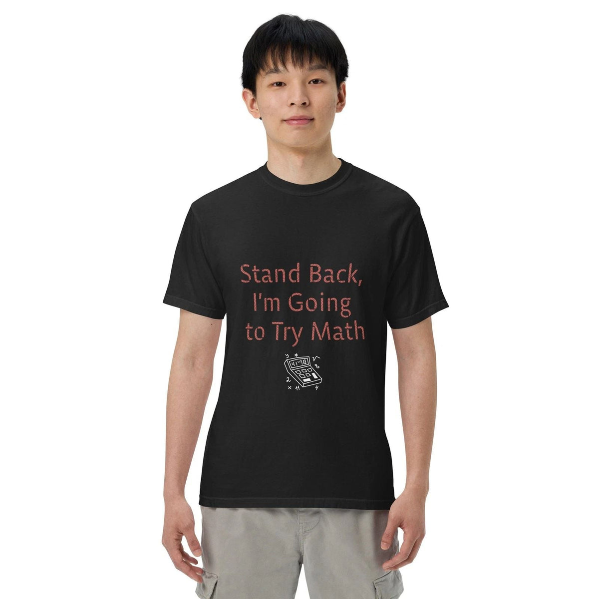 STAND BACK I’M GOING TO TRY MATH | Nerd Humor Tee | Voiceritzy Unisex