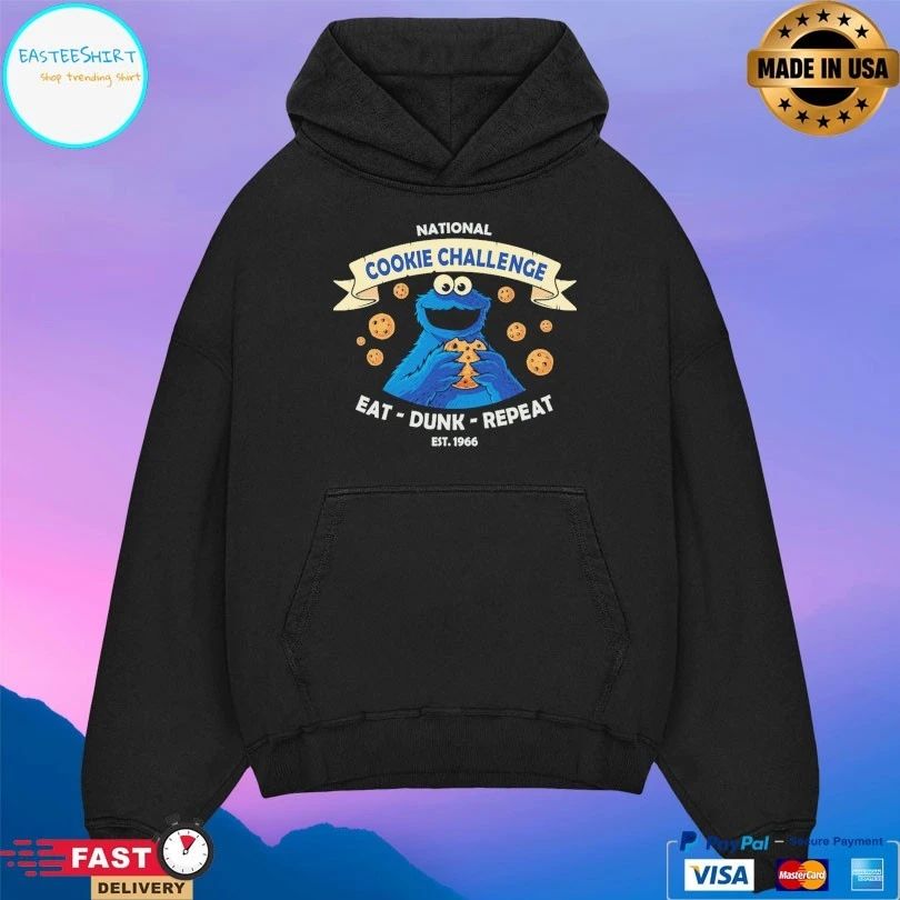 National Cookie Challenge Eat Dunk Repeat Est 1966 Unisex