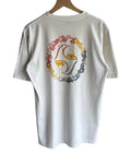 Vintage Retro Quiksilver Surf Rainbow Tee Size M Unisex