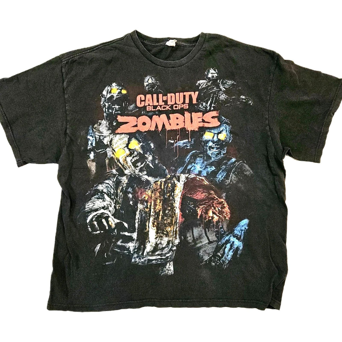 Vintage Call of Duty Black Ops Zombies Shirt Men's XXL 2XL Unisex