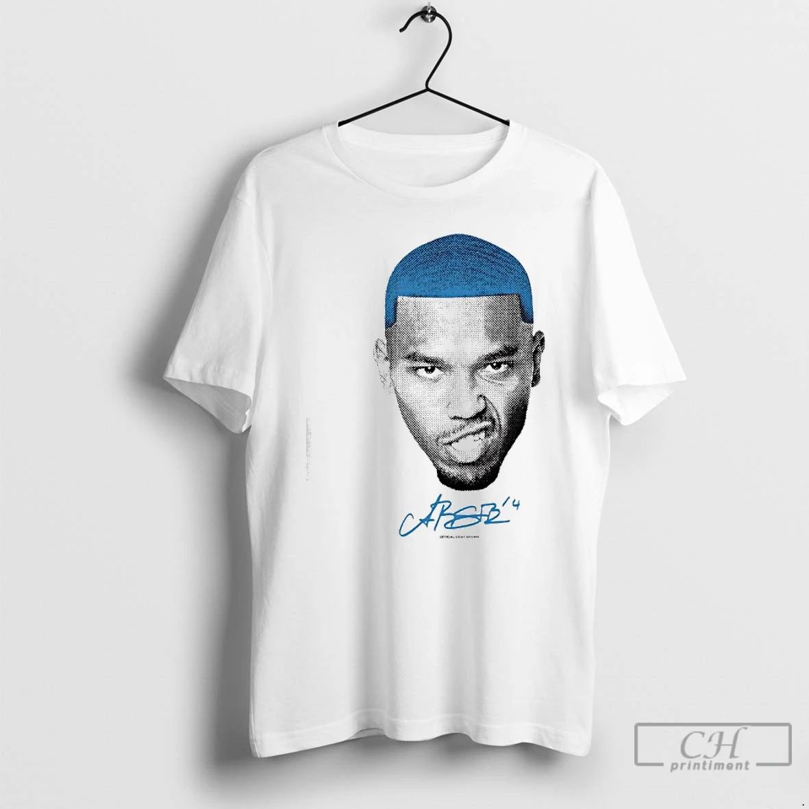 Premium Amon Ra St Brown Detroit Lions Big Face Signature T Shirts Unisex