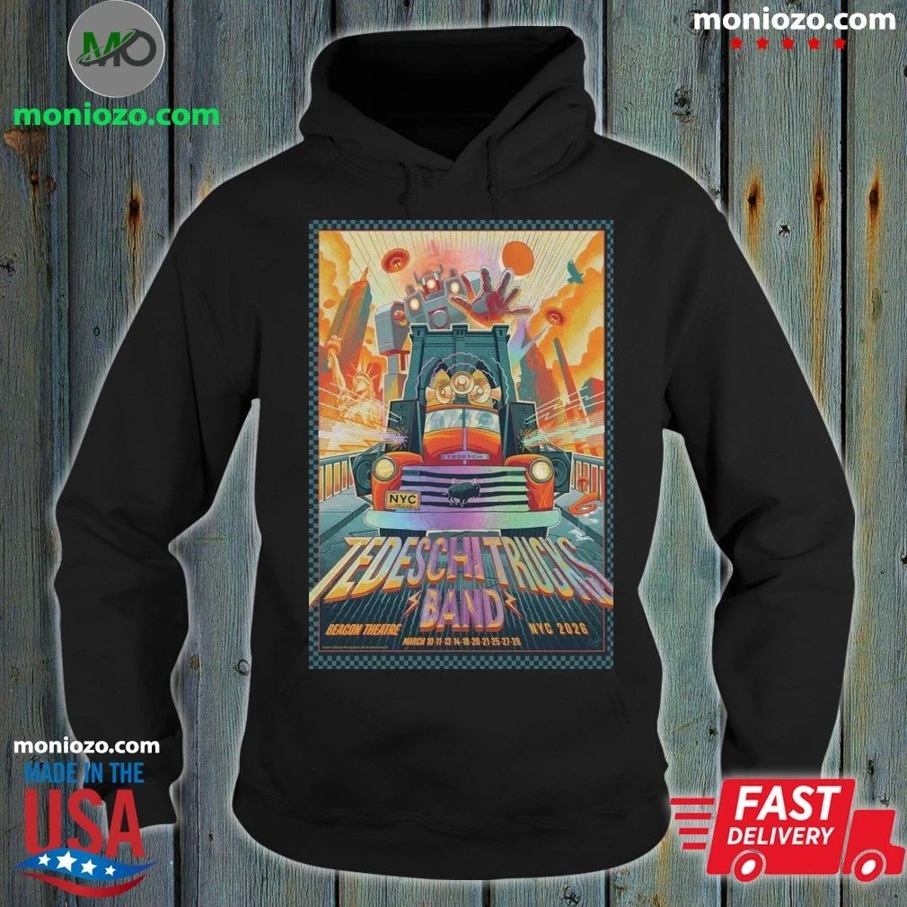 Tedeschi Trucks Band Mar 10-28 2026 Poster Beacon Theatre Shirt Unisex