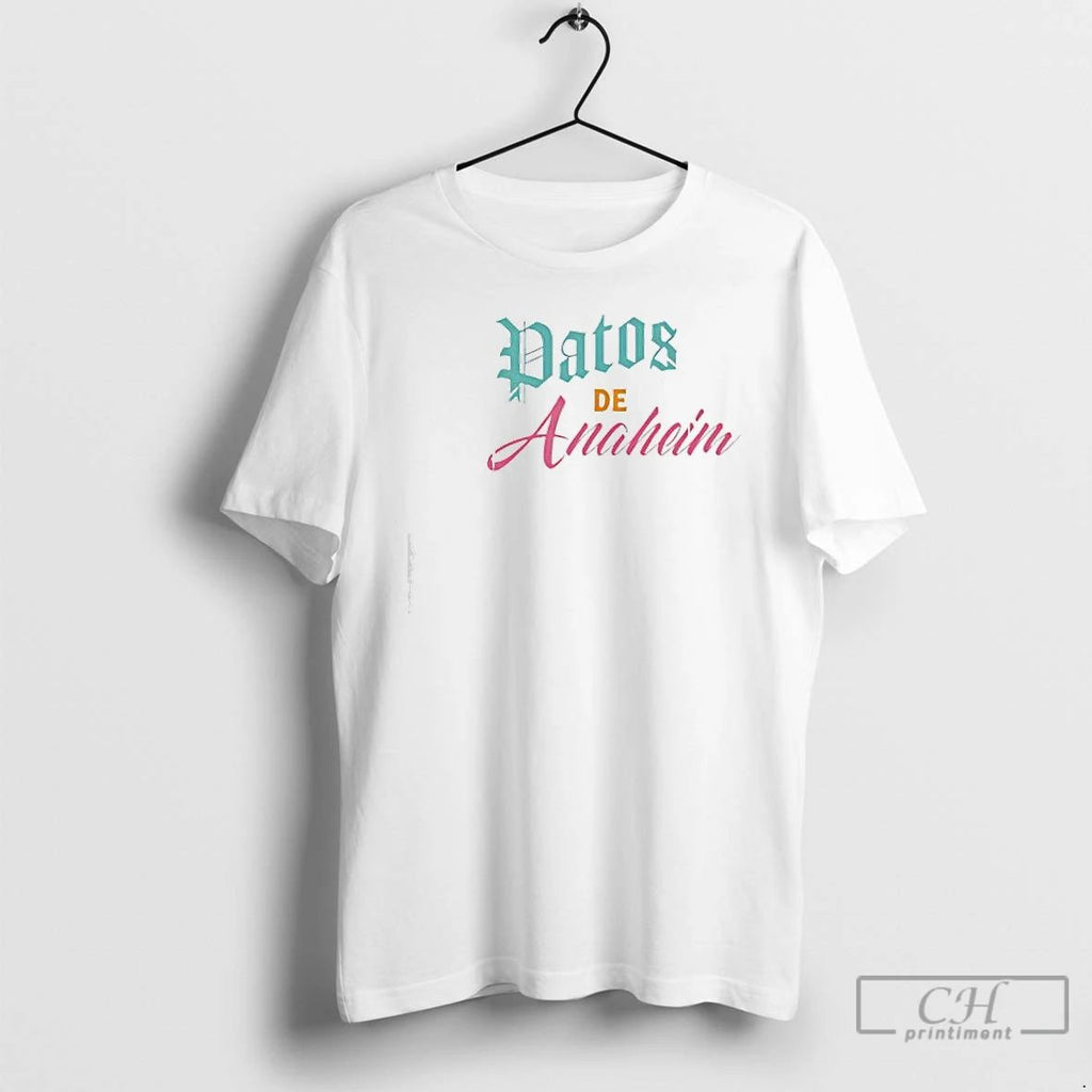 Premium Patos De Anaheim 2025 Logo T Shirts Unisex