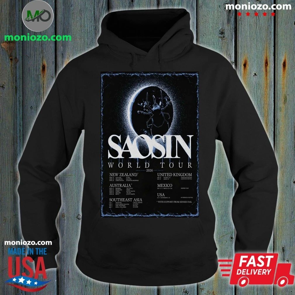 Original Poster Saosin World Tour 2026 – Best Gift for Music Fans Unisex