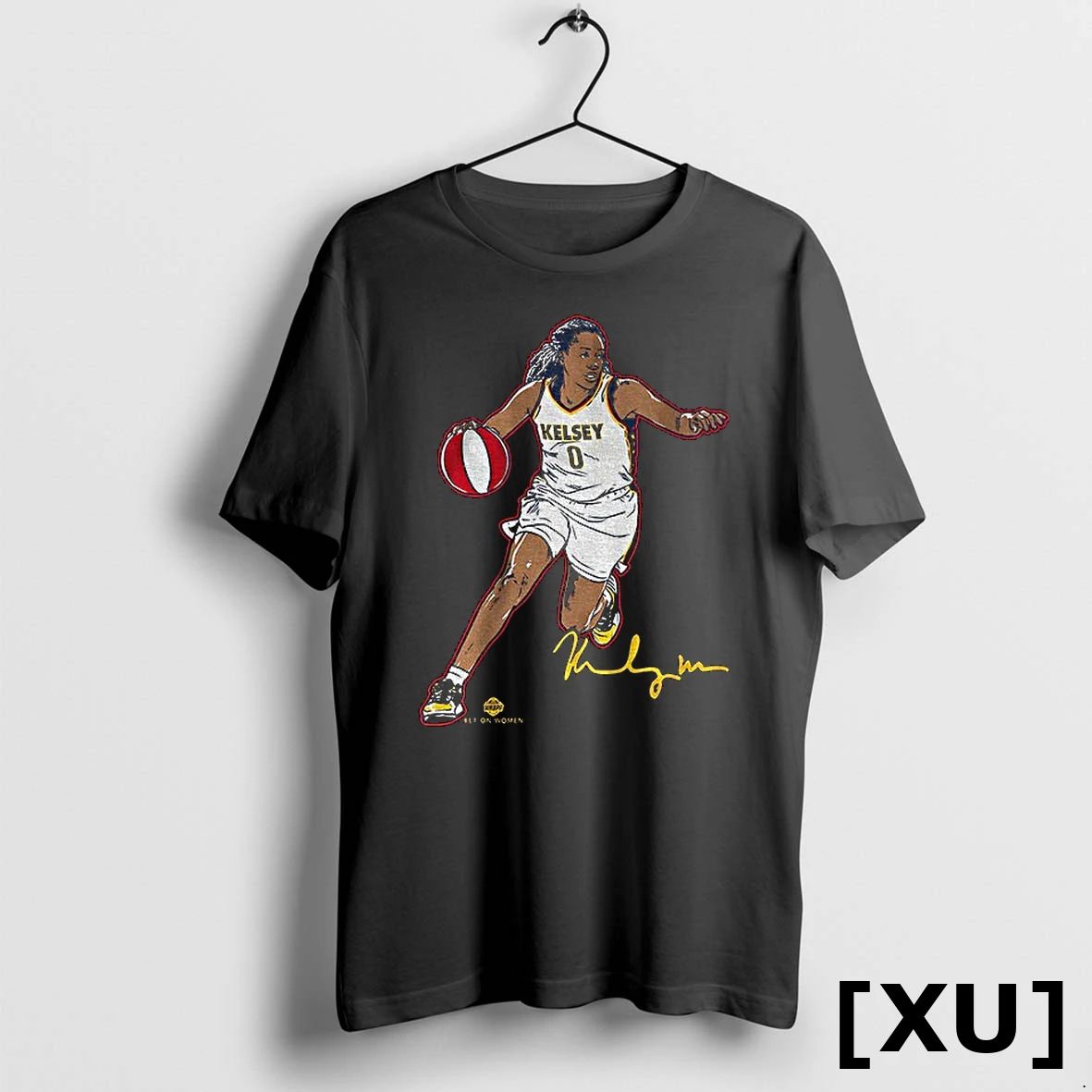 Kelsey Mitchell Superstar Pose Indiana Fever Wnba Basketball Signature Tshirts Sweater Unisex