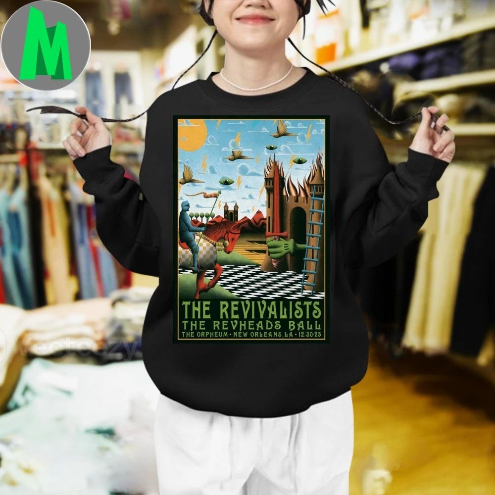 The Revivalists Orpheum Theater New Orleans LA Dec 30 2025 Poster Shirt Unisex