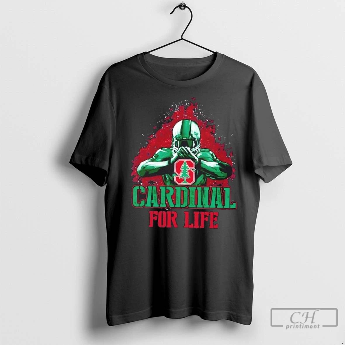Premium Stanford Cardinal Football For Life Unisex