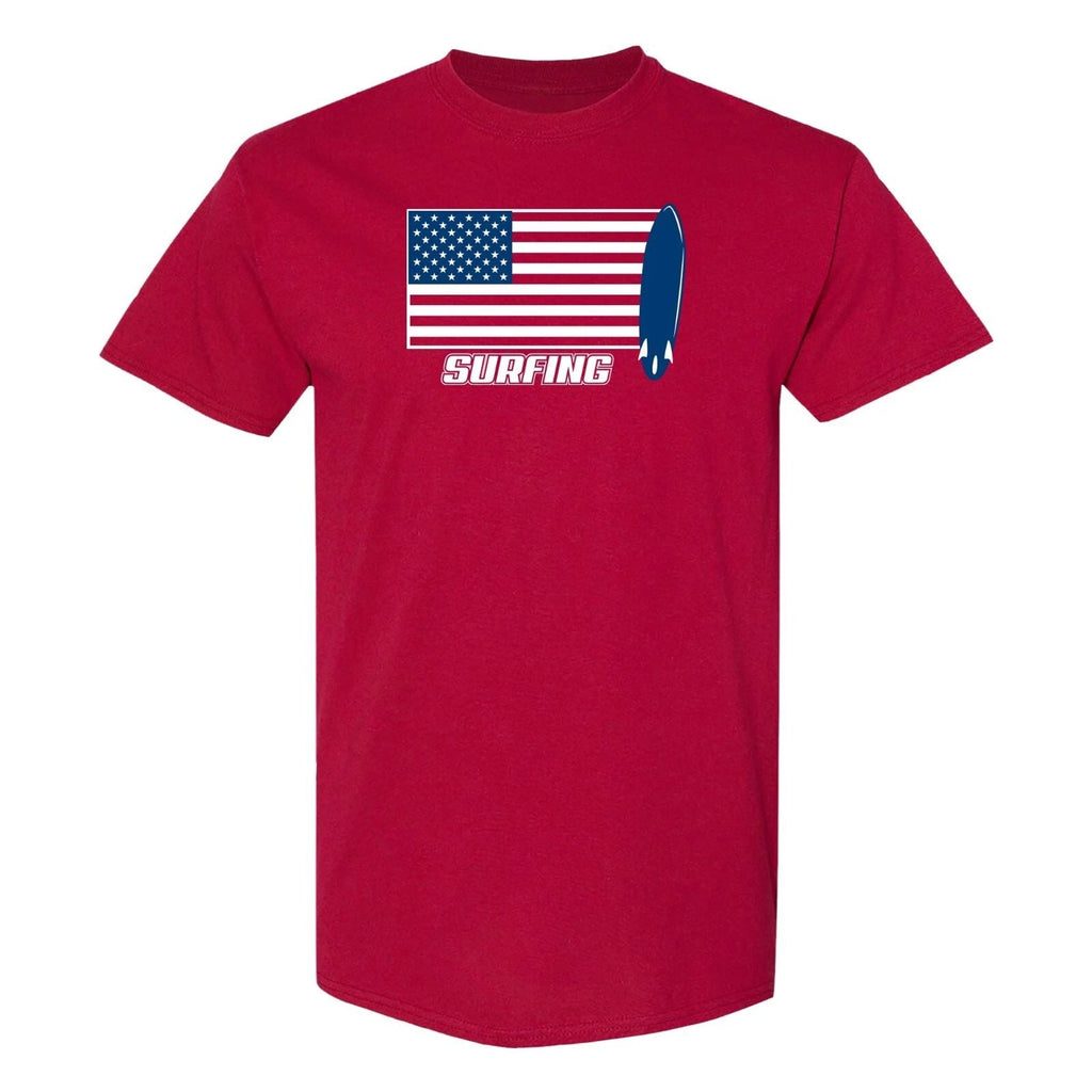 Surfing USA Flag Board - Cardinal Unisex