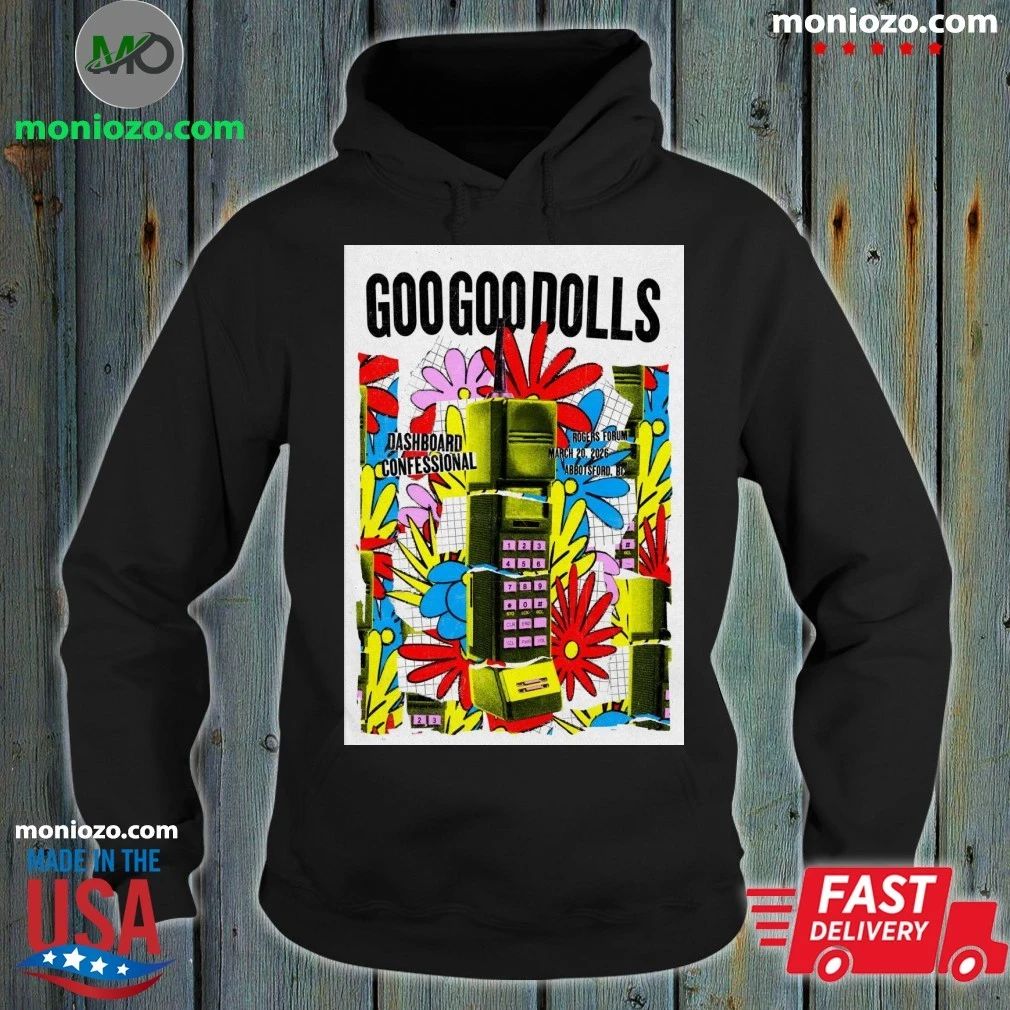 Original Goo Goo Dolls Tour Abbotsford BC On March 20 2026 Poster Shirt Unisex