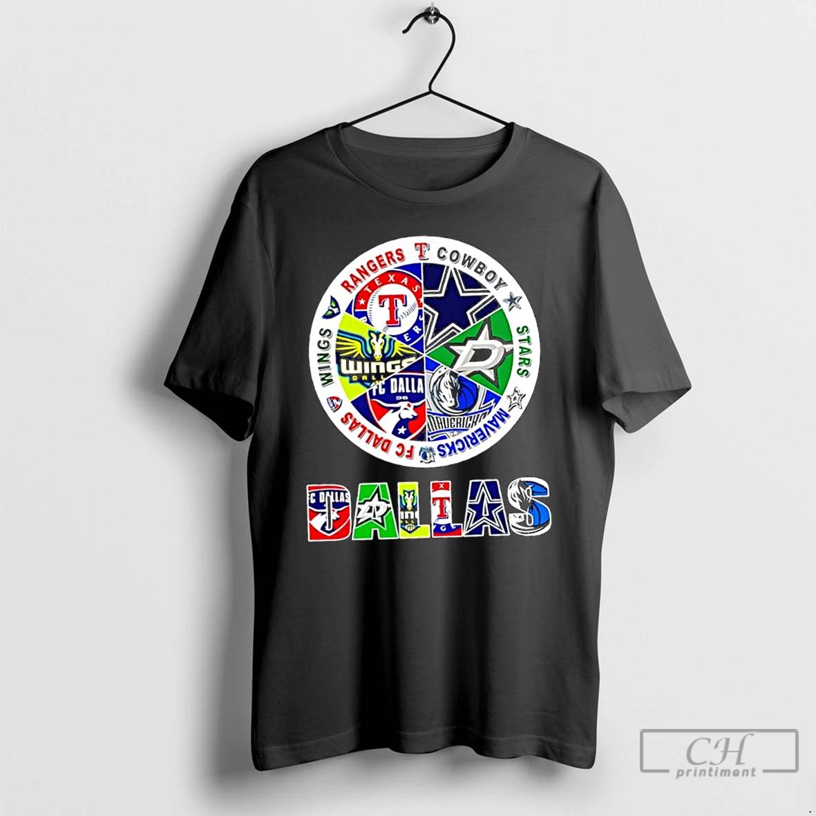 Classic Dallas Cowboys X Dallas Mavericks X Dallas Stars X Texas Rangers X Fc Dallas Unisex