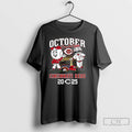 Classic Cincinnati Reds Baseball October 2025 Mr Red And Mr Redlegs Mascot T Shirts Unisex