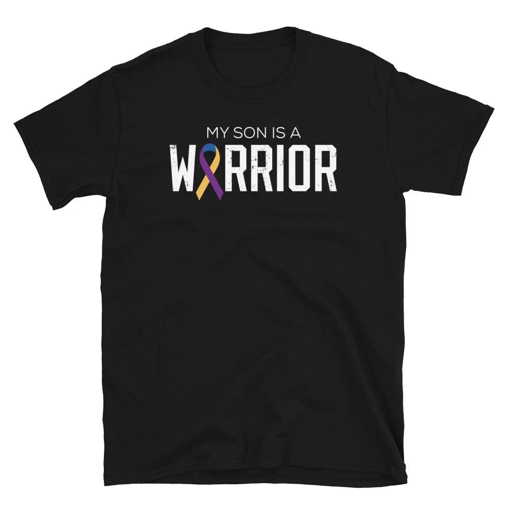 My Son Is a Warrior Bladder Cancer Awareness Short-Sleeve Unisex Unisex