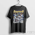 Classic Los Angeles Dodgers All Team 2025 World Series Champions Cup Graphic T Shirts Unisex