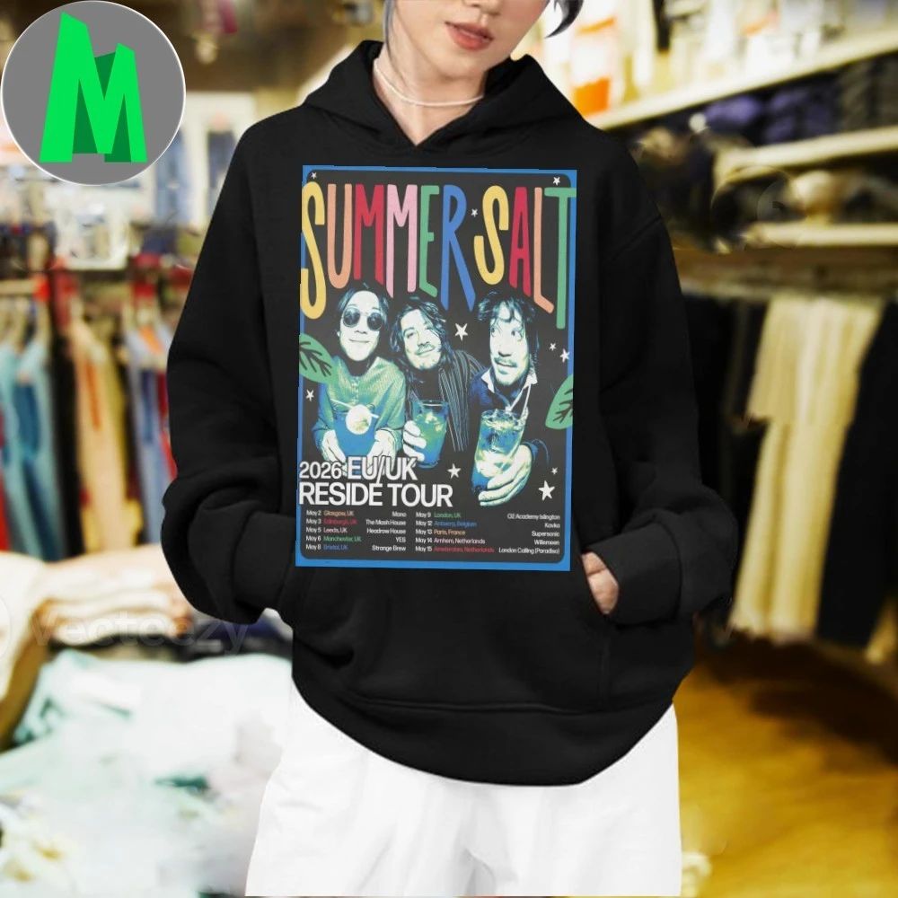 Summer Salt EU-UK 26 Tour Poster Shirt Unisex