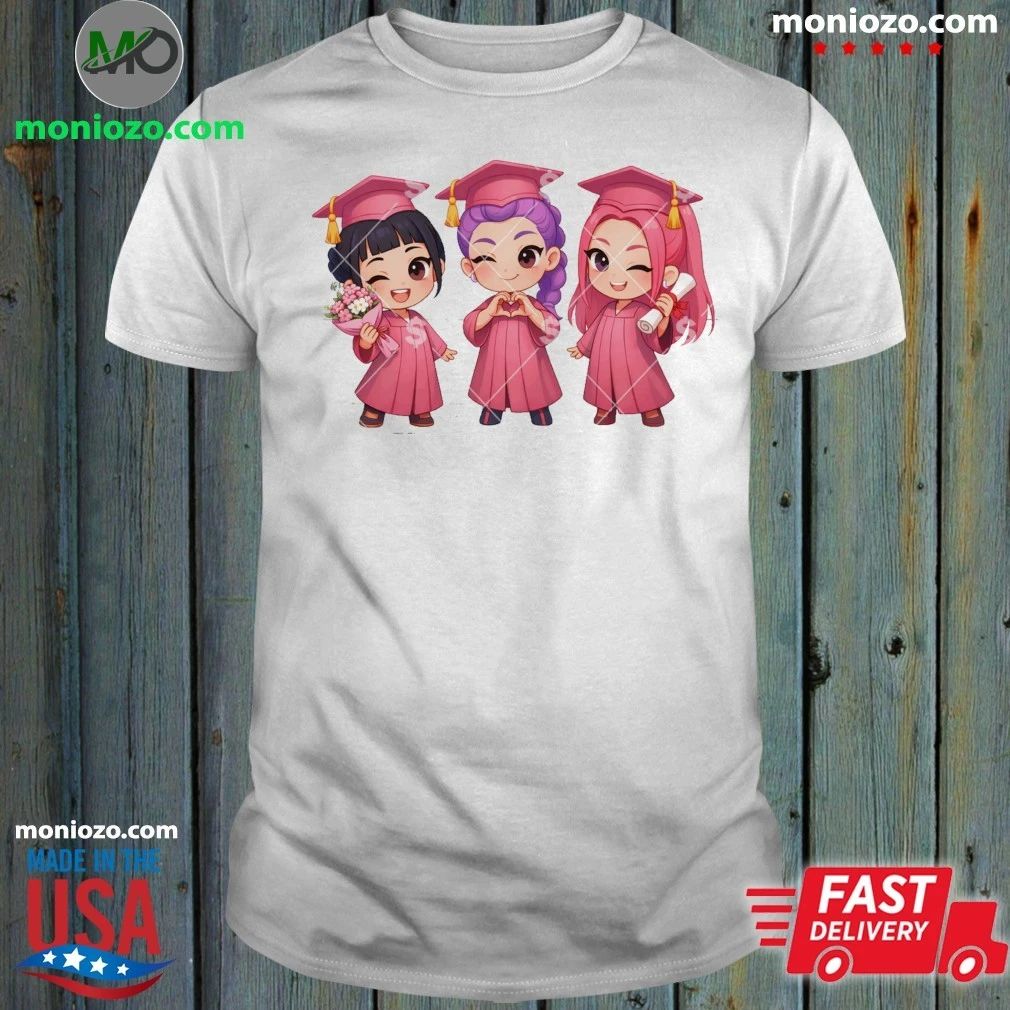 Kpop Demon Hunters Huntrix Graduate Shirt Unisex