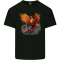 A Fantasy Phoenix Mens Cotton Tee Top Unisex