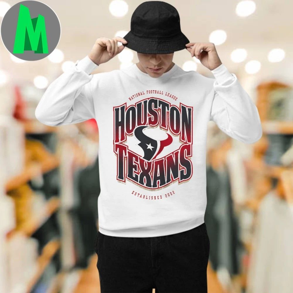 Original Houston Texans Outerstuff Youth Huddle Logo Shirt Unisex