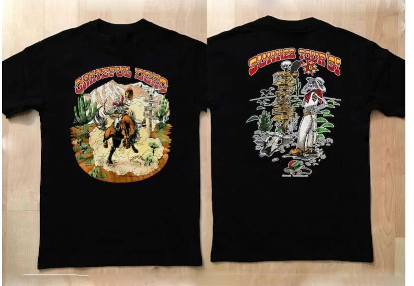 1991 GD Rock Band Summer Tour 90s Rock Music Summer Tour Concert Tee Unisex
