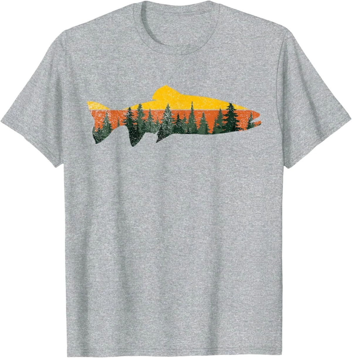 Trout Fly Fishing Outdoor Forest Nature Wildlife Fisherman Unisex