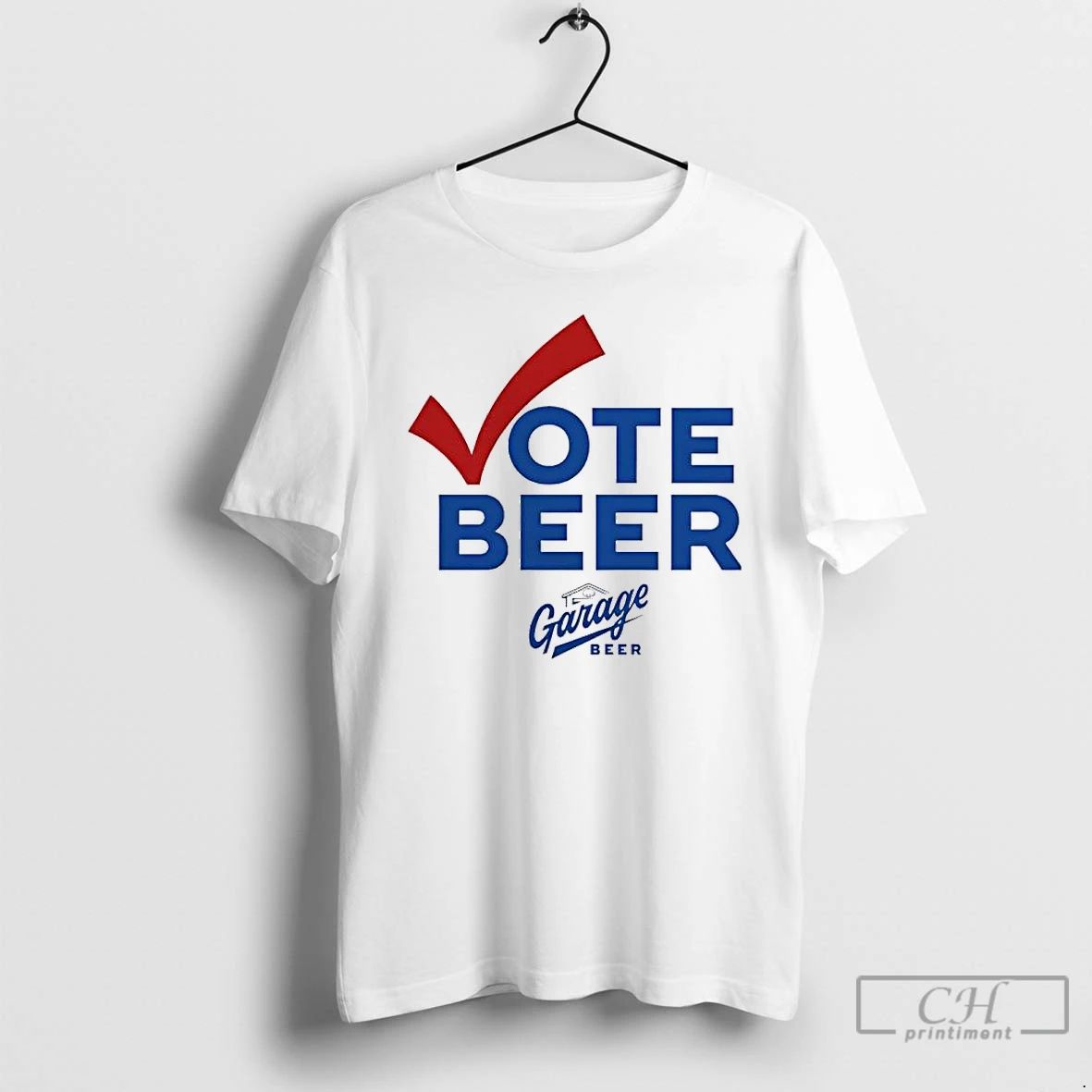 Premium Vote Beer Garage Beer 2025 T Shirts Unisex