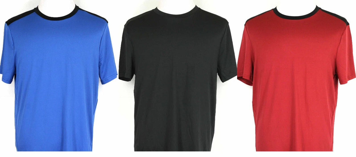 RBX Poly Span Tee With Shoulder insert Crew Neck Short Sleeve S, M, L, XL, 2XL Unisex