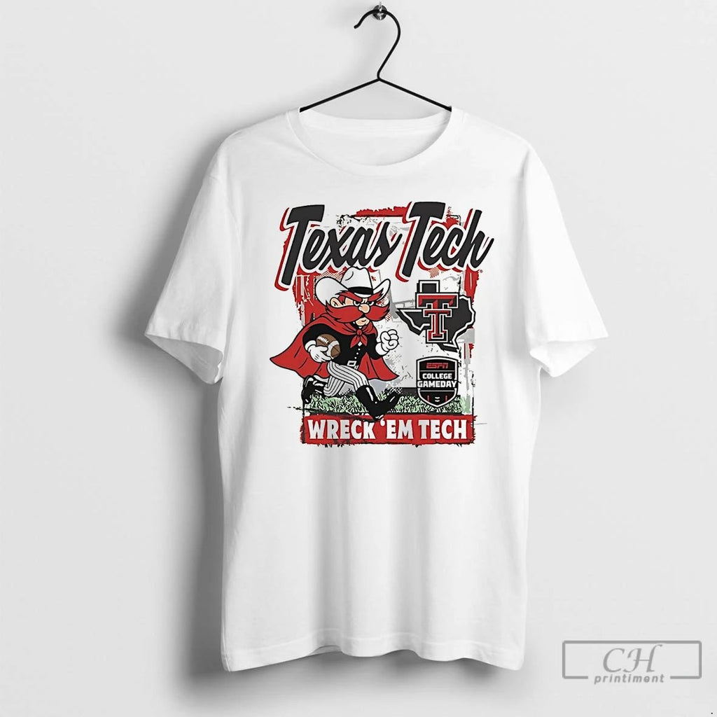 Premium Texas Tech Red Raiders College Gameday Wreck Em Tech Unisex