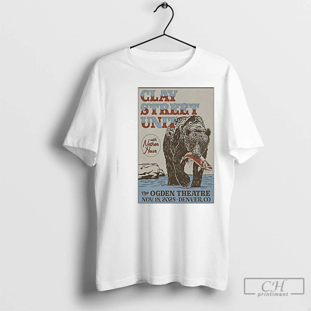 Premium Clay Street Unit Nov 15 2025 The Ogden Theatre In Denver Co Unisex