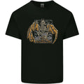 Devil Dragon Skeleton Fantasy Skull Demon Mens Cotton Tee Top Unisex