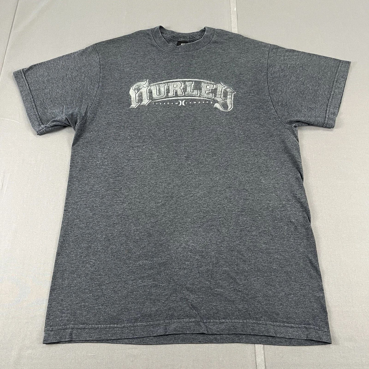 Vintage 2000s Y2K Hurley Skate Surf Emo Grunge Double Sided Shirt Size Large Unisex