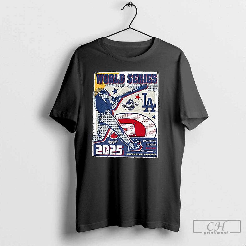 Classic Los Angeles Dodgers 2025 World Series Champions Vintage T Shirts Unisex