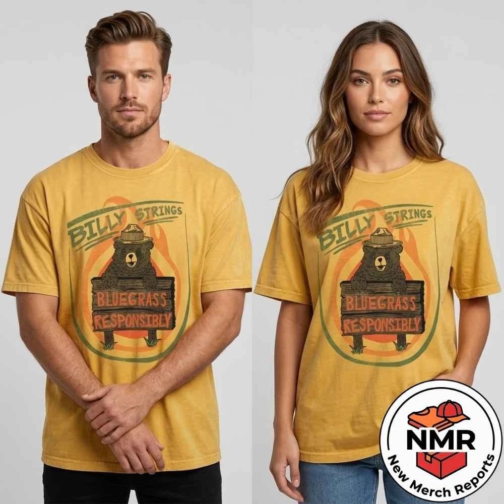 Billy Strings@ Spring Tour 2026 Bluegrass Responsibly Unisex Unisex