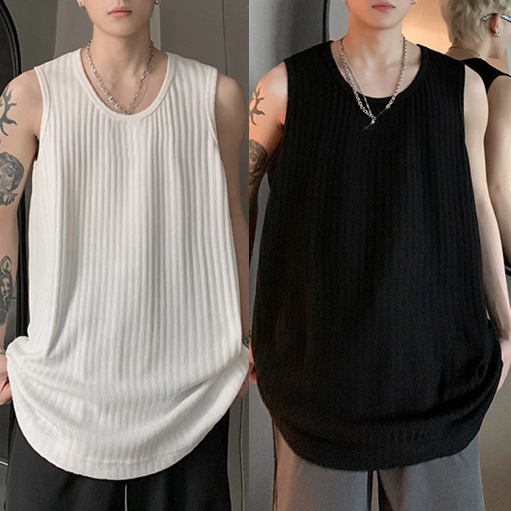 Breezy Comfort Stylish Mens Sleeveless Tops Great for Daily Activities Unisex