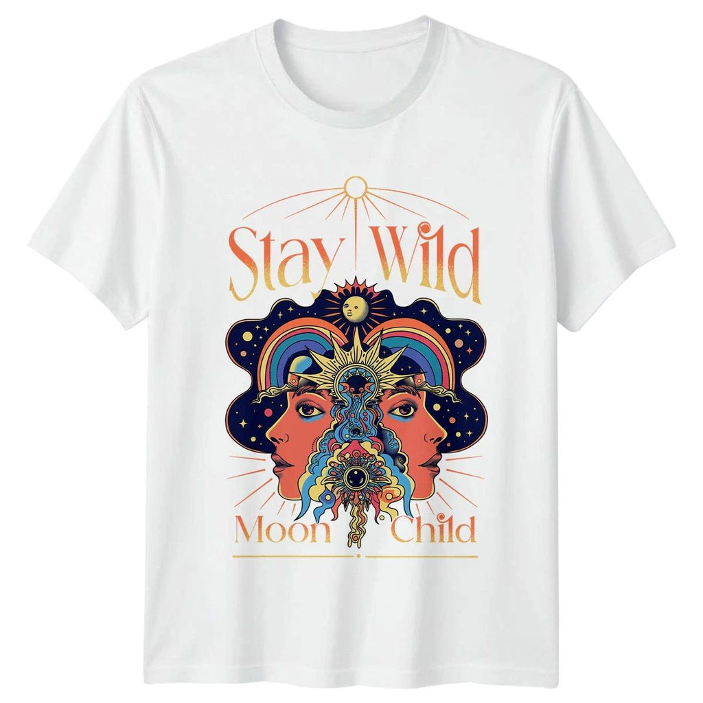 Stay Wild Moon Child Womens Astrology Birthday Gift For Her Unisex