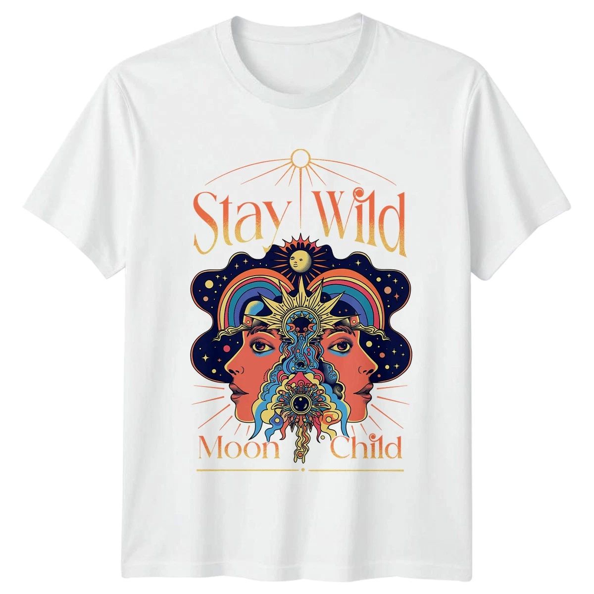 Stay Wild Moon Child Womens Astrology Birthday Gift For Her Unisex