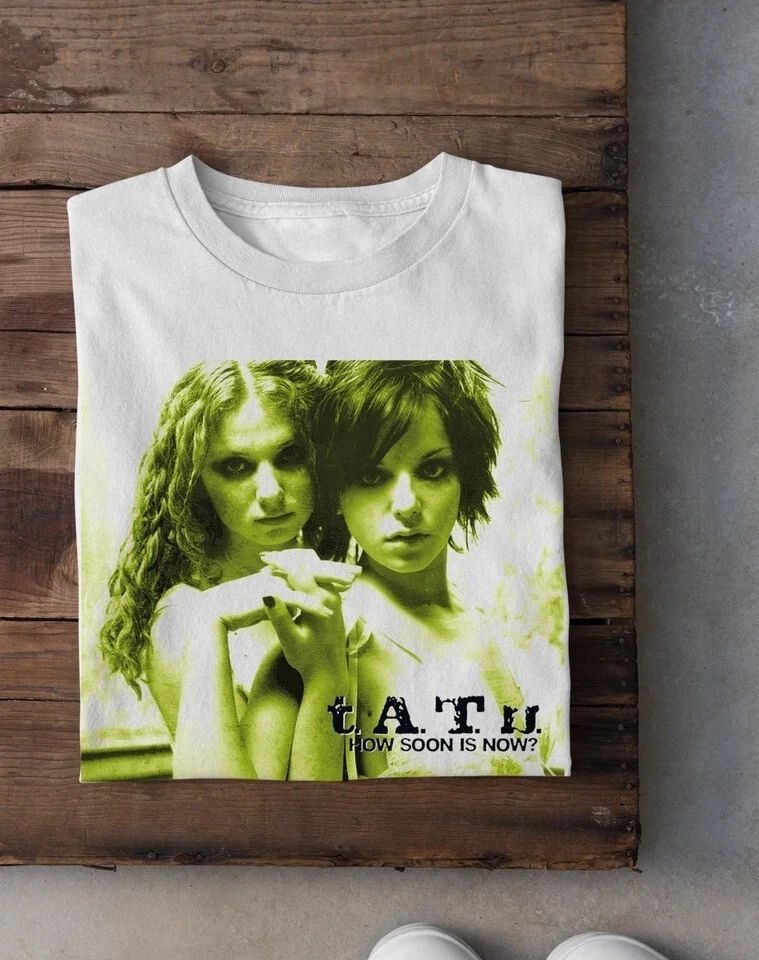 t.A.T.u. Band Music For Lovers White Cotton Full Size Unisex