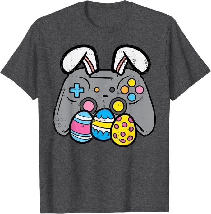 Easter Video Game Bunny Eggs Gaming Gamer Boys Men Teen Kids Small Unisex