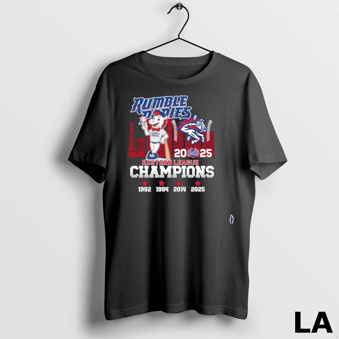 Original Rumble Ponies Eastern League Champions Mascot City Unisex